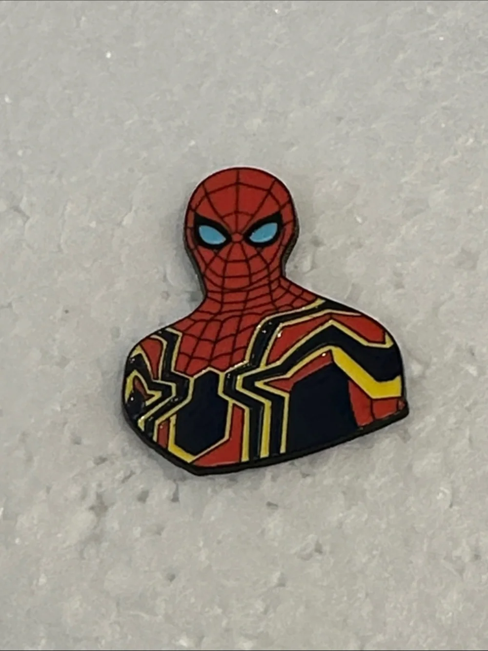 Marvel Spider-Man Enamel Pin in Red, Black & Gold
